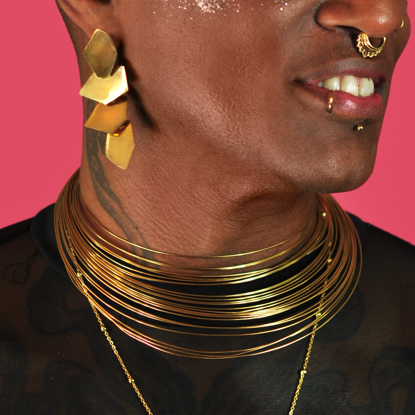 Collier plastron RIRI