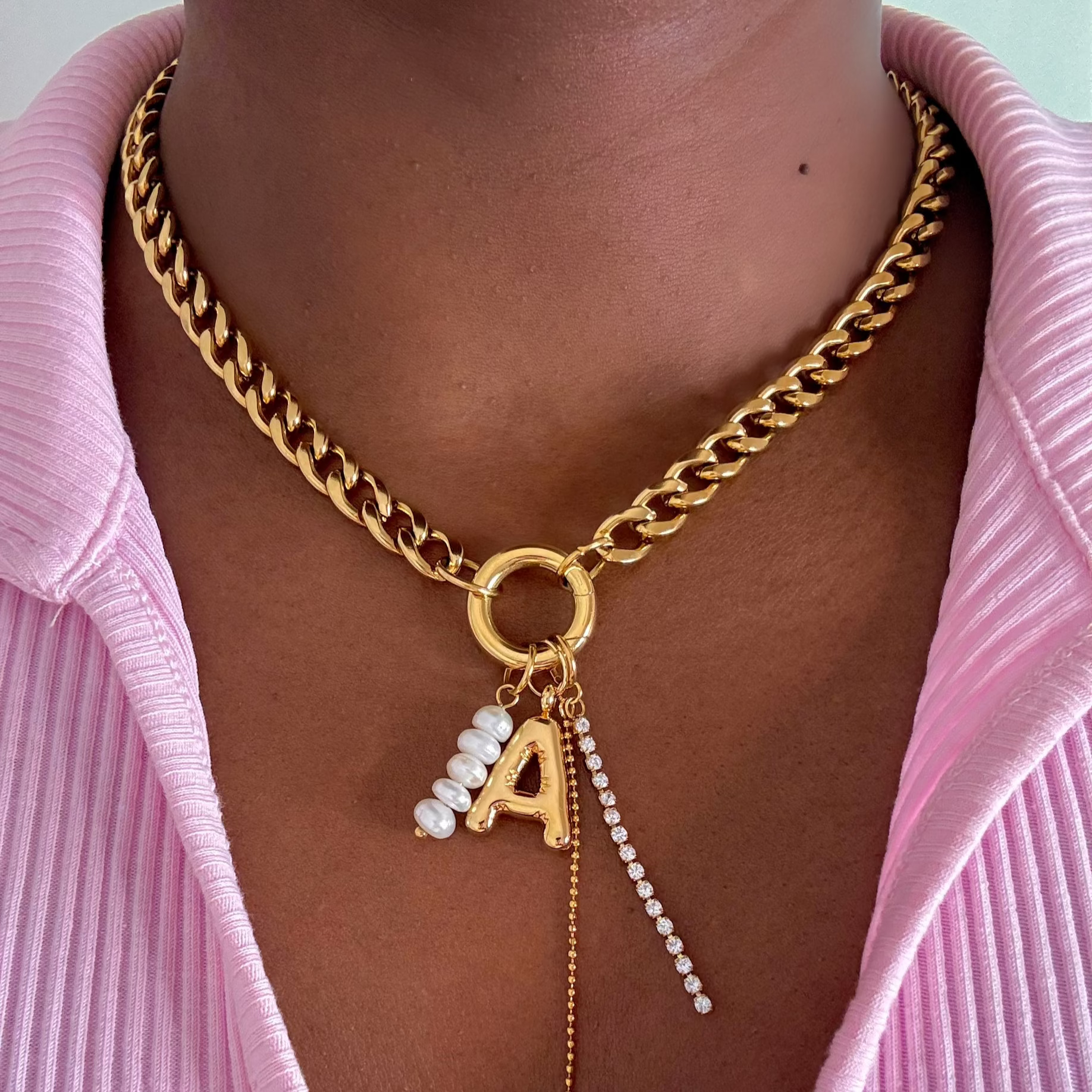 Collier charm ALMA