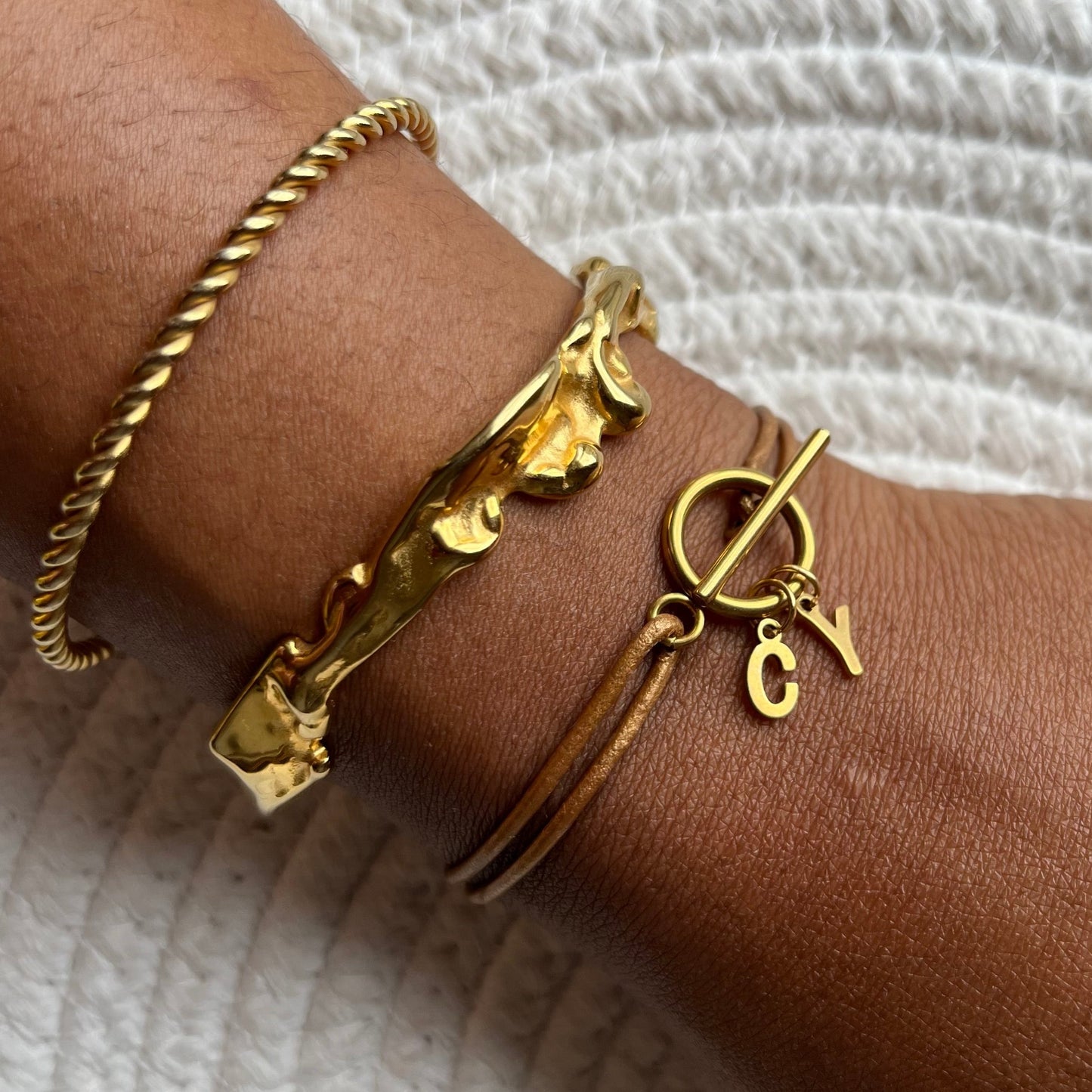 Bracelet PRECIOUS 2 lettres