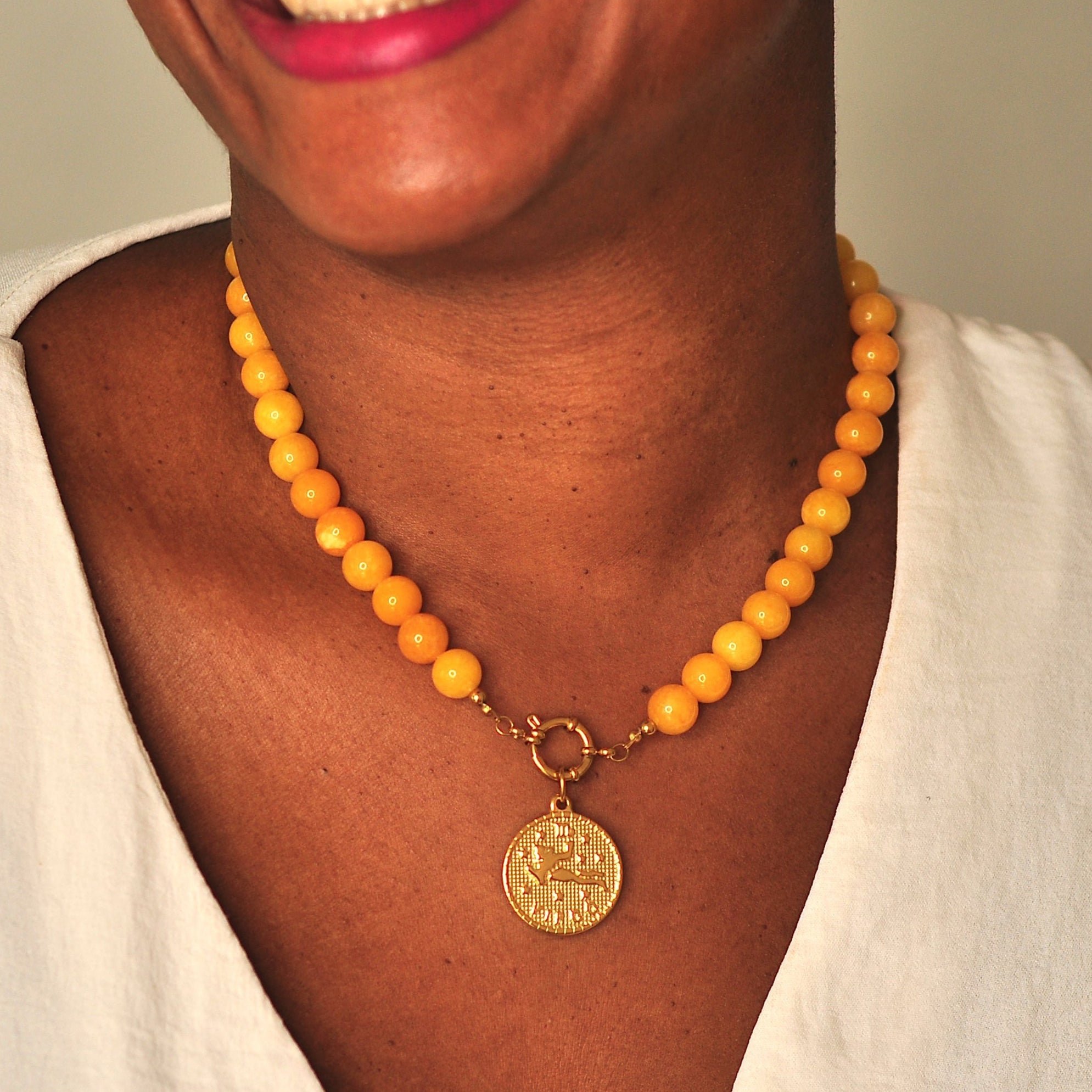 Collier Charm STONE