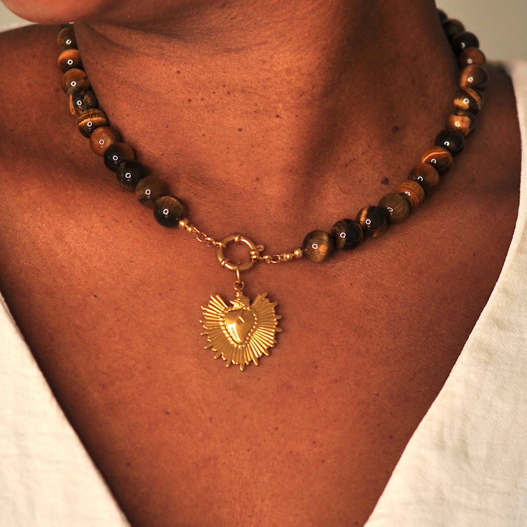 Collier Charm STONE