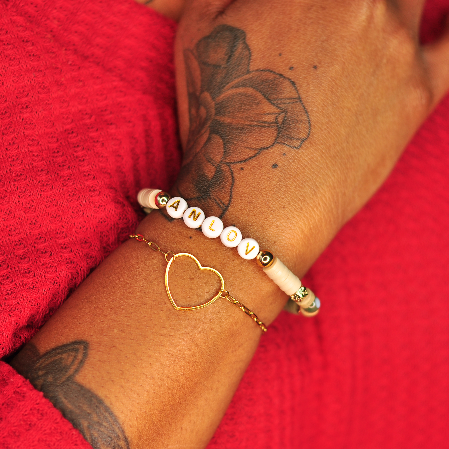 Bracelet heishi AN LOV