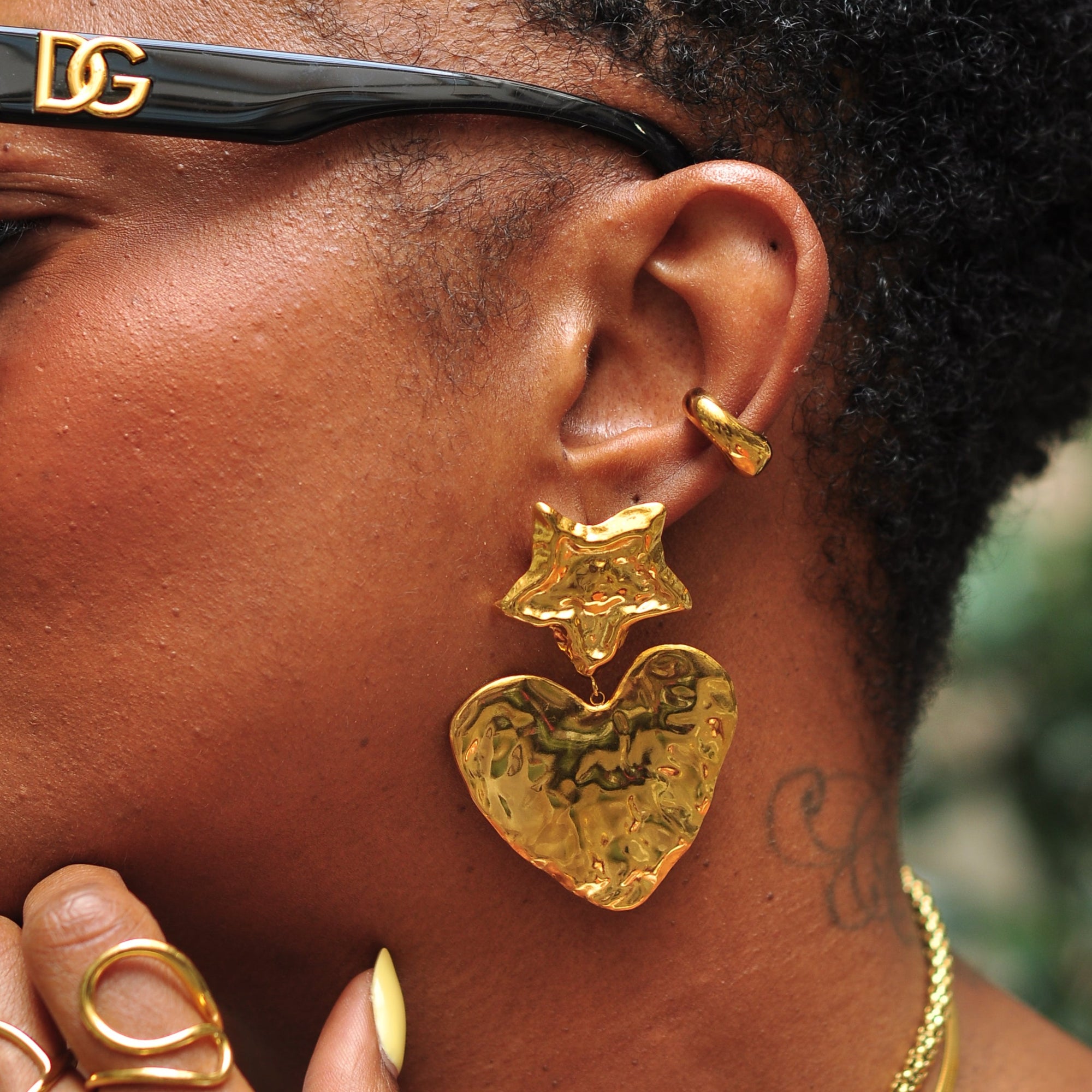 Boucles d&#39;oreilles SAVANA