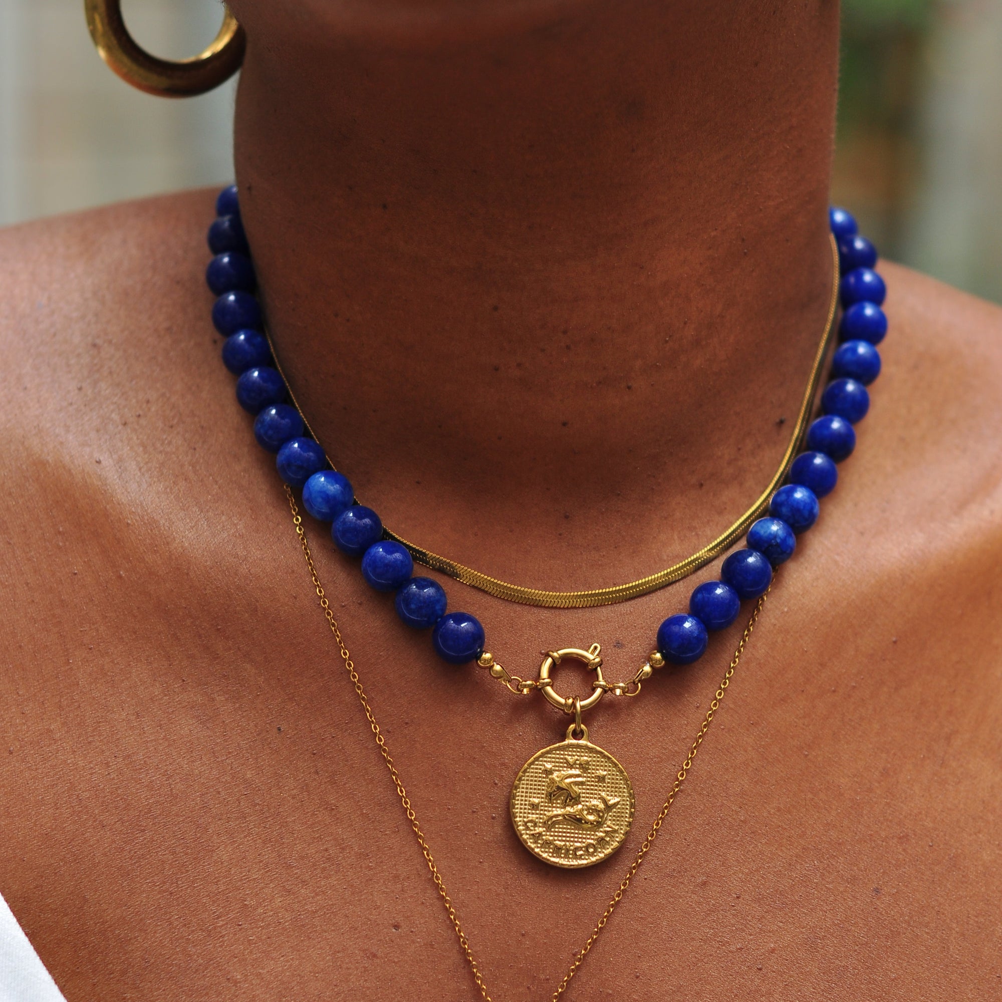 Collier Charm STONE